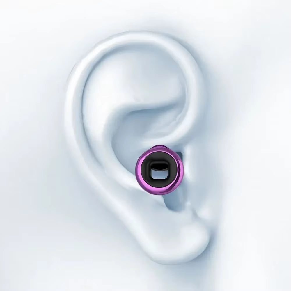 Silicone Earplugs for Swimming Sleep Noise Cancel Noise Reduction-Soundproof Reduce Disturbances -Quality Loop Earplugs Supplies