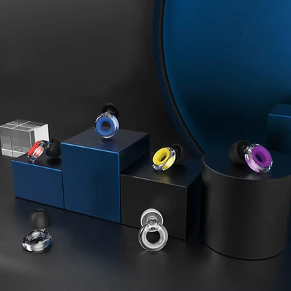 Silicone Earplugs for Swimming Sleep Noise Cancel Noise Reduction-Soundproof Reduce Disturbances -Quality Loop Earplugs Supplies